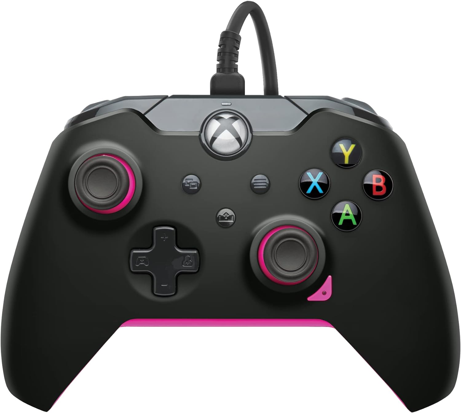 PDP Wired Controller Fuse Black for Xbox Series X|S, Gamepad, Wired Video Game Controller, Gaming Controller, Xbox One, Officially Licensed - Xbox Series X