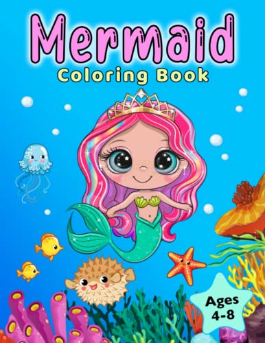 Mermaid Coloring Book
