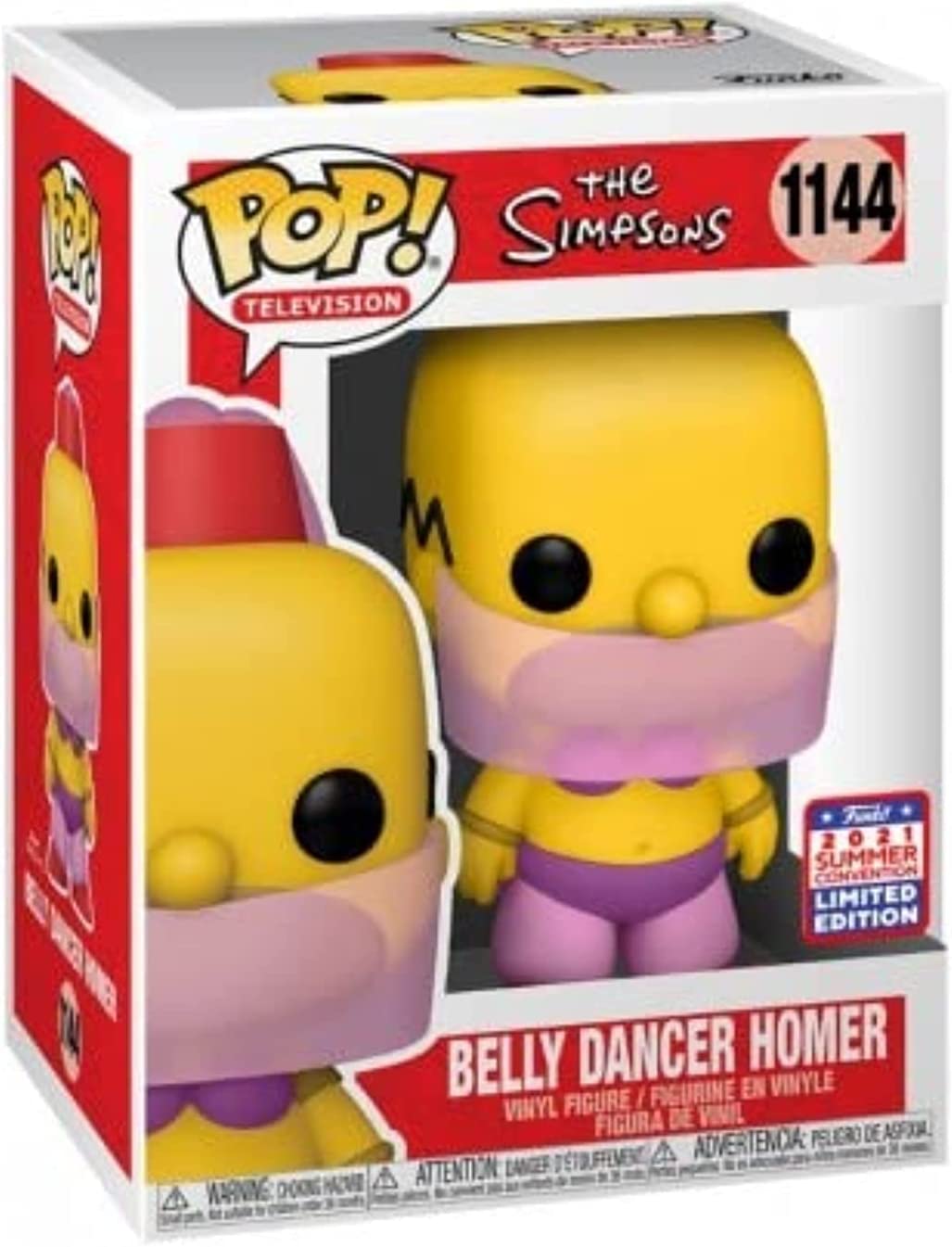 Toys - Funko - TV: The Simpsons (Belly Dancer Homer) POP! Vinyl /Toys
