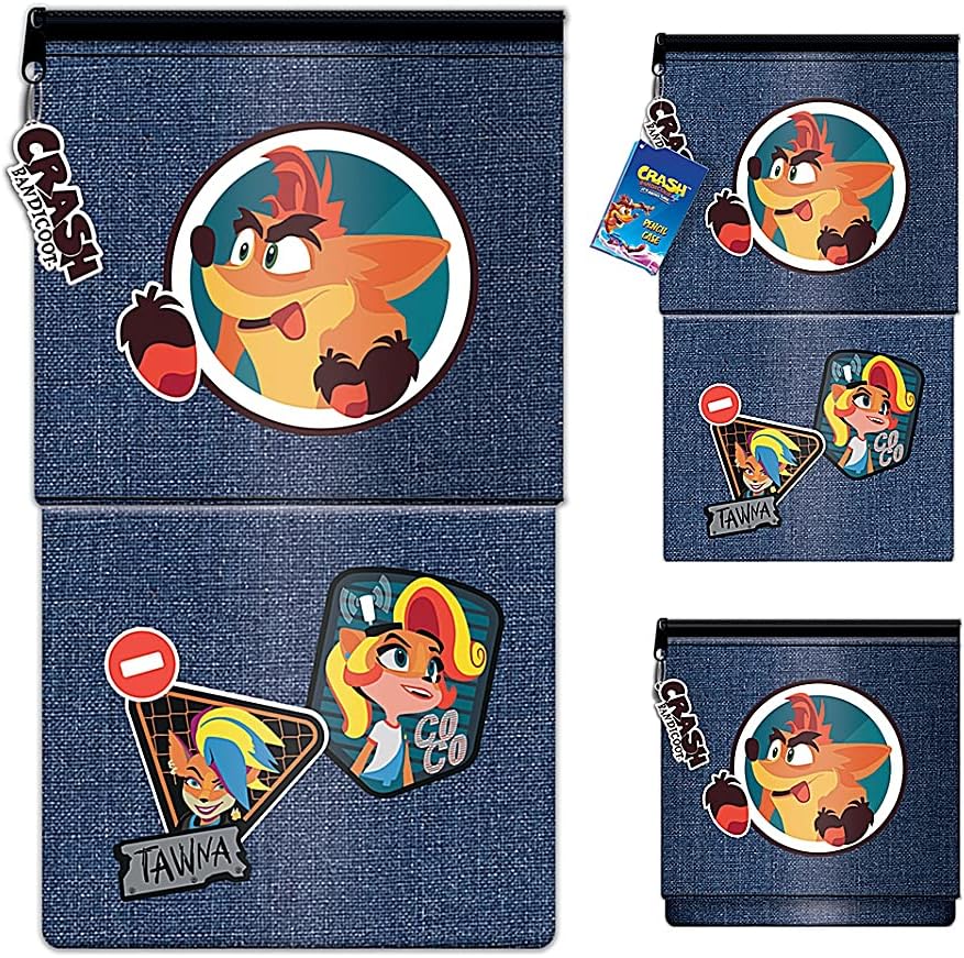 Crash Bandicoot: Pyramid - Denim (Pencil Case Pot / Portamatite)