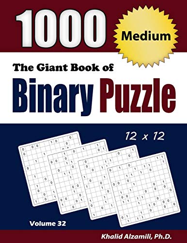 Giant Bk Of Binary Puzzle