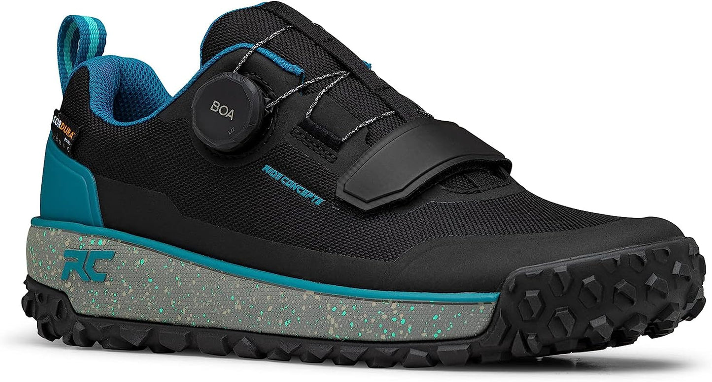Ride Concepts Flume BOA® Women's Shoes Black / Tahoe Blue UK 7