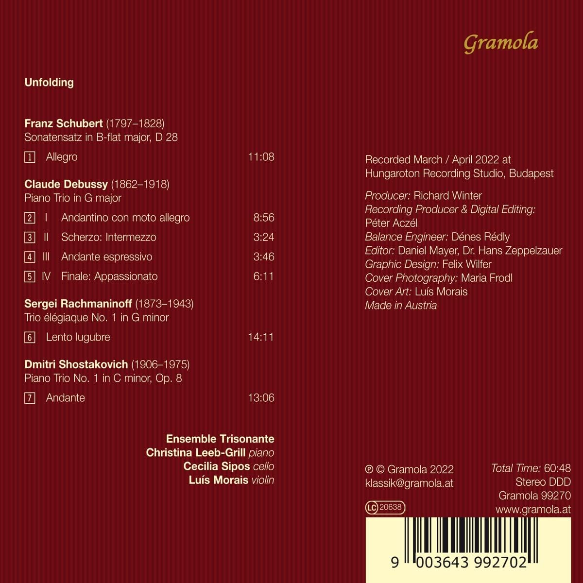 Ensemble Trisonante: Unfolding