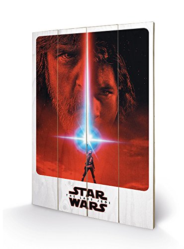 STAR WARS 8 The Last Jedi - Wood Print 40X59 - Tea
