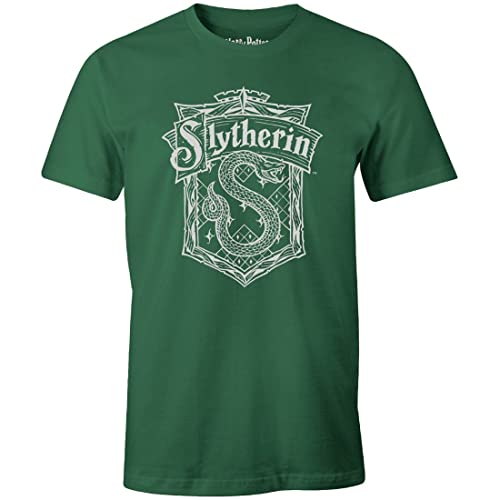 HARRY POTTER - T-Shirt Slytherin School (L)