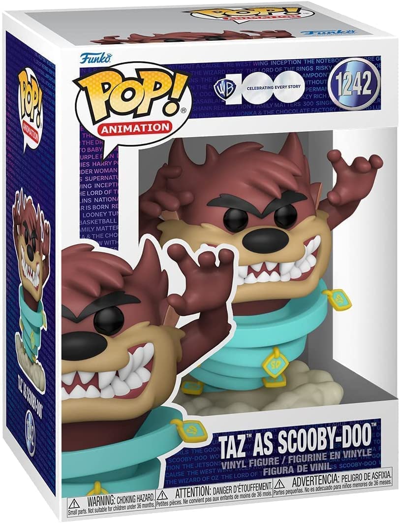 Funko POP Animation: Hanna-Barbera - Taz as Scooby - Warner Brothers 100th