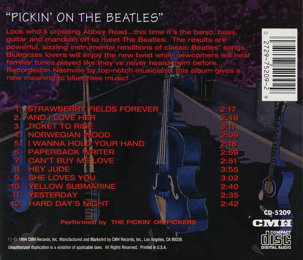 Pickin on the Beatles / Various