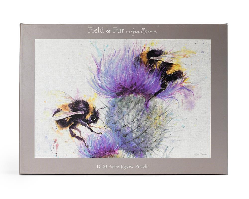 JANE BANNON (BEES ON THISTLE)