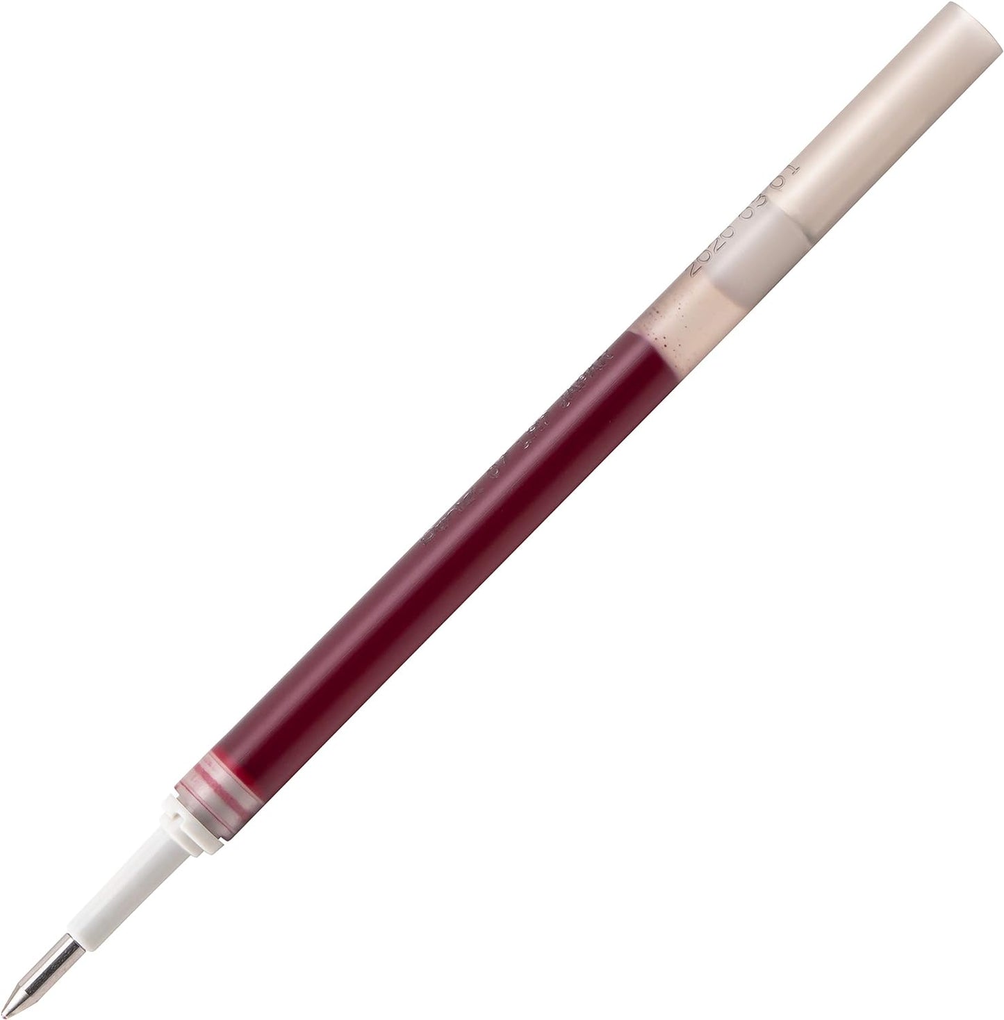 Pentel LR7-BGX Refill for EnerGel Pens 0.7 Ball = 0.35 mm Line Width Pack of 12 Burgundy Red Burgundy red 1 count (Pack of 12)