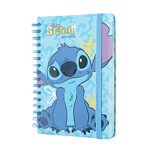 Disney: Grupo Erik - Stitch (Agenda Scolastica 2023/2024 Settimanale A5 12 Mesi)
