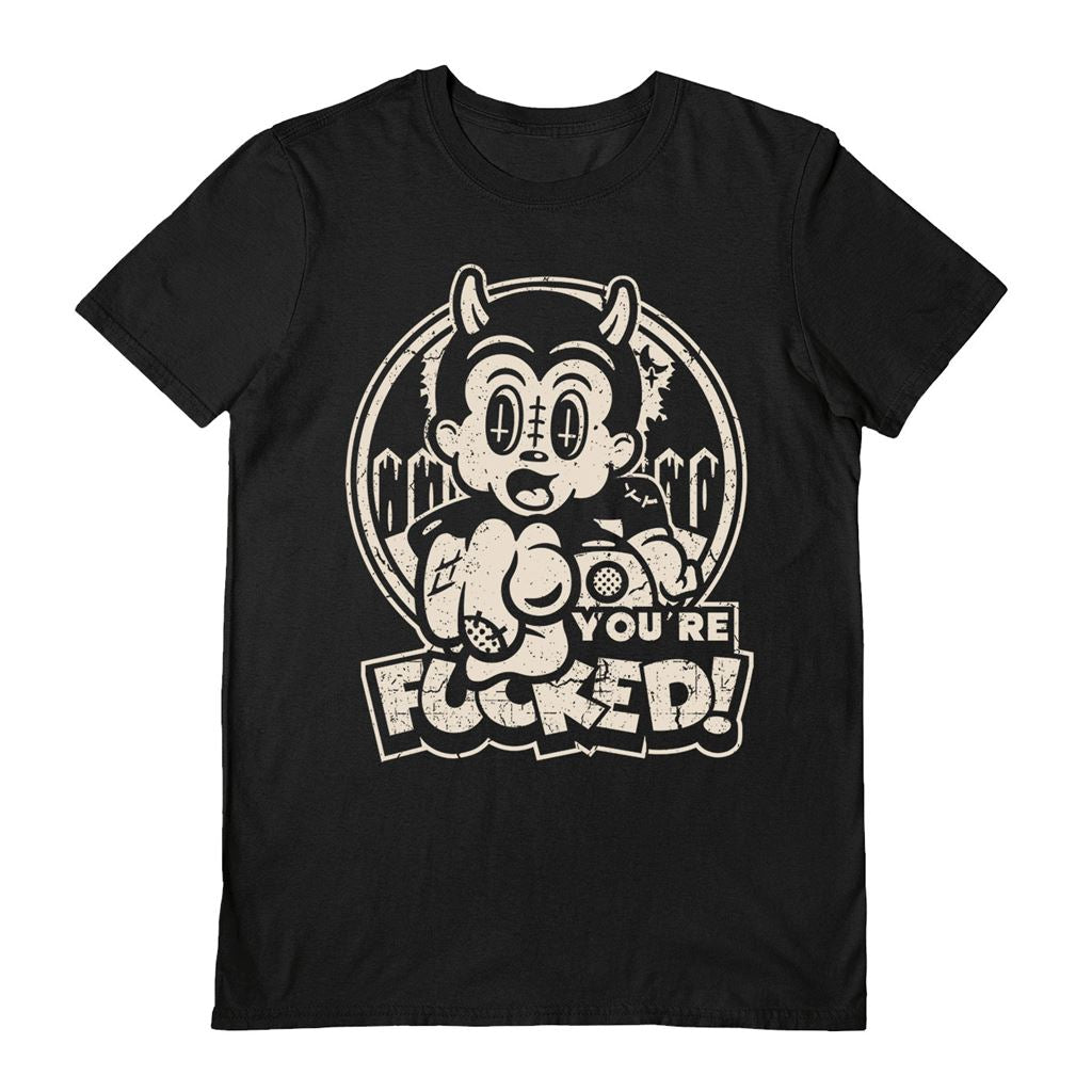 Laserblazt (You`Re Fucked) Black Unisex T-Shirt