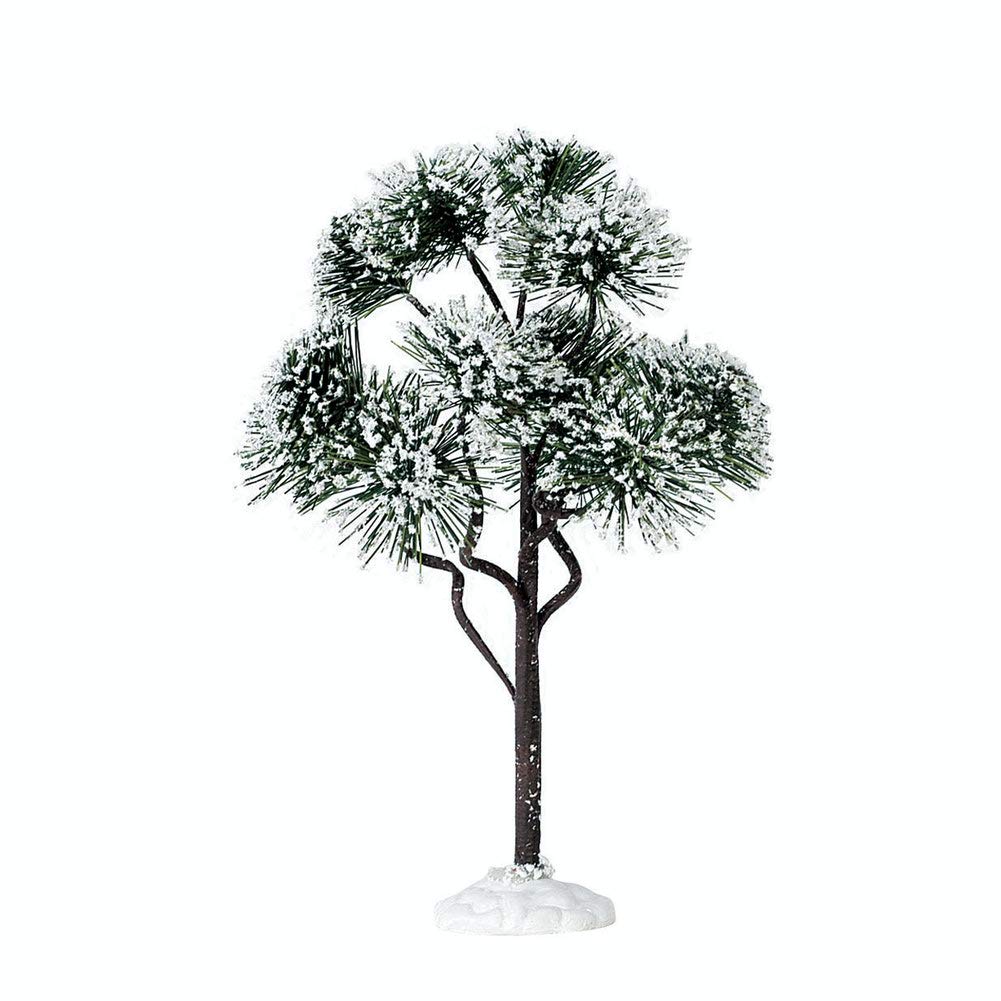 1997 Mountain Pine Large 9" Tall Tree Christmas Village Accessory