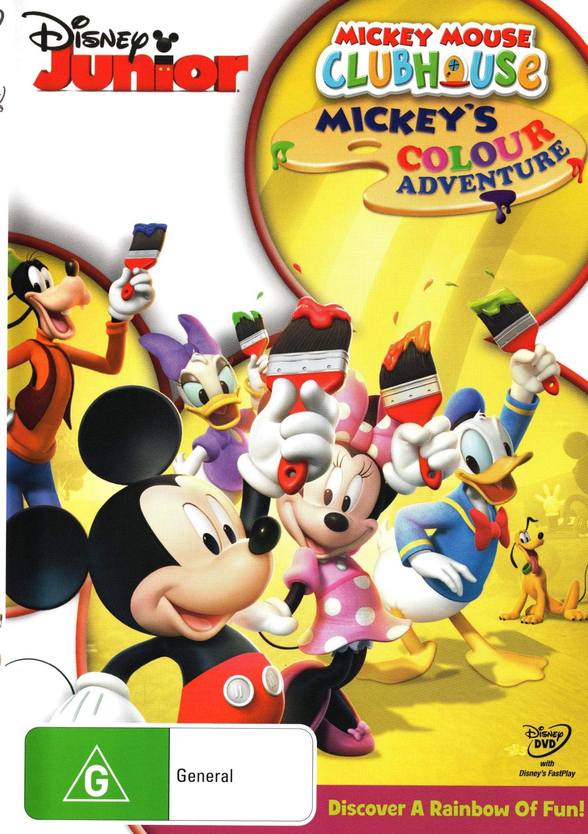 MOVIE - MICKEY MOUSE CLUBHOUSE: MICKEY'S COLOUR ADVENTURE (REGION 4) (1 DVD)