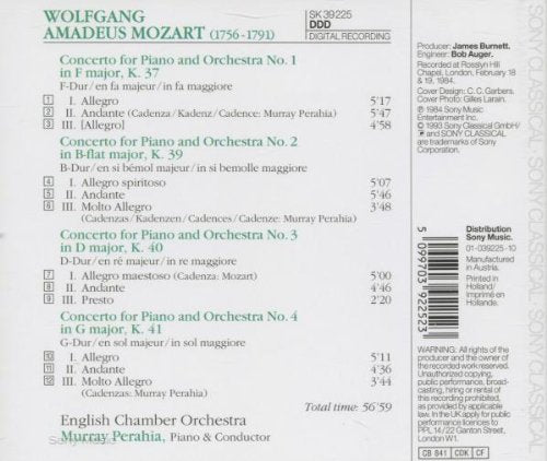 Klavierkonzerte 1-4