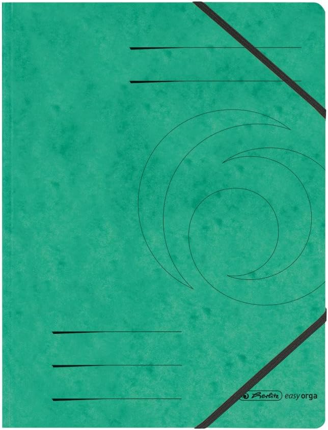 5 herlitz Eckspanner easy orga DIN A4 farbsortiert