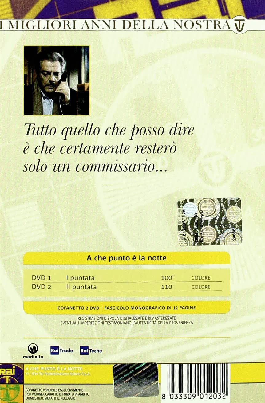 A Che Punto E' La Notte (Box 2 Dvd)