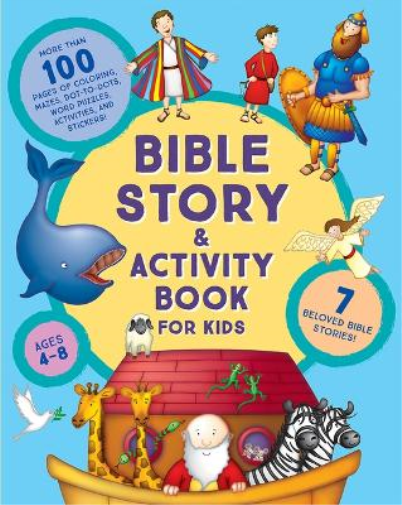Bible Story and Activity Book for Kids