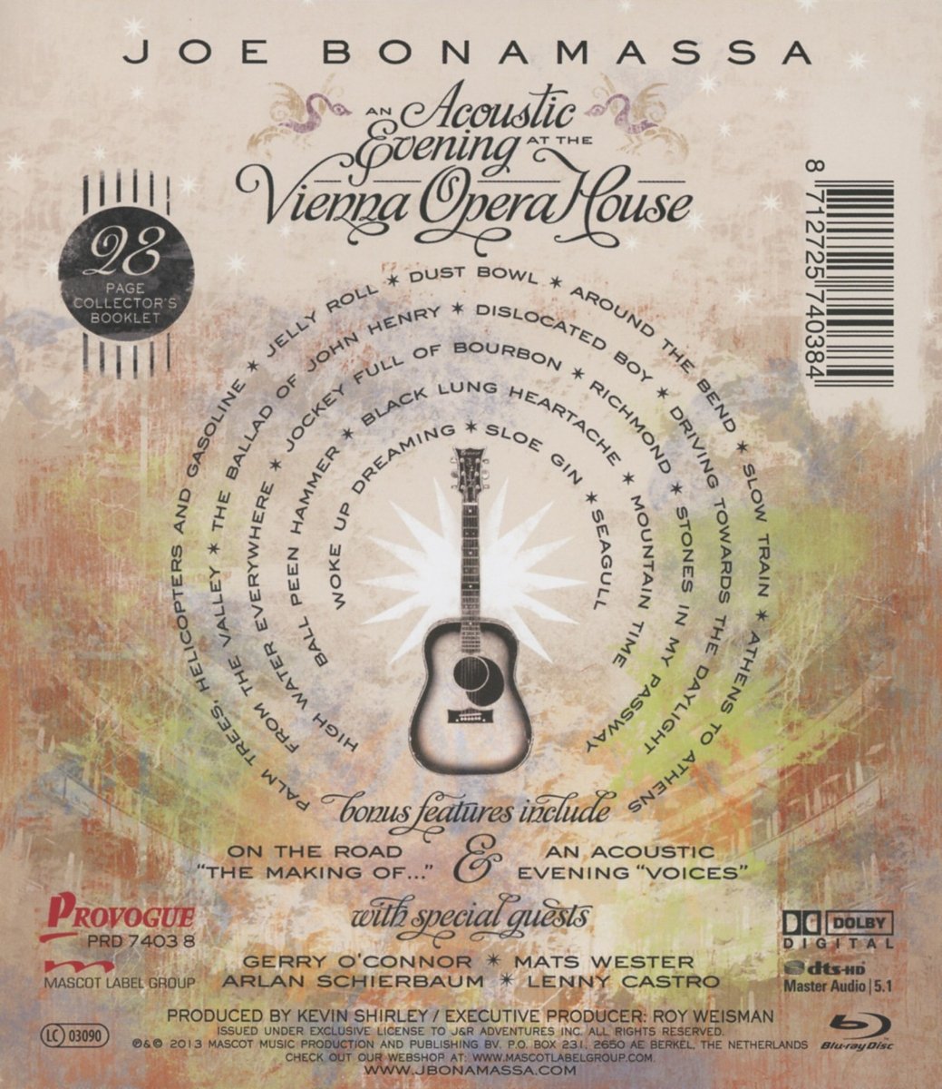 Joe Bonamassa - An Acoustic Evening At The Vienna Opera