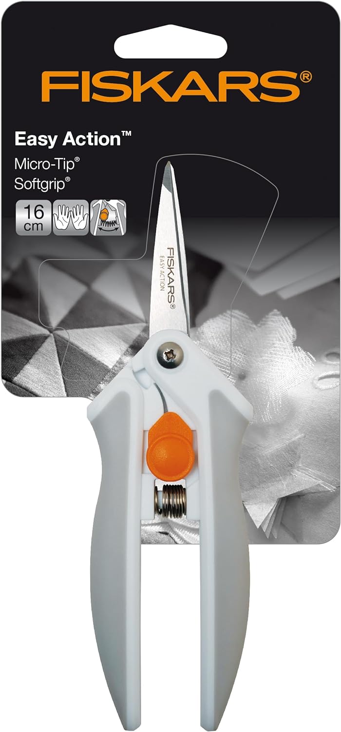 Fiskars 12-99218697wj 5" All Purpose Soft Touch Scissors
