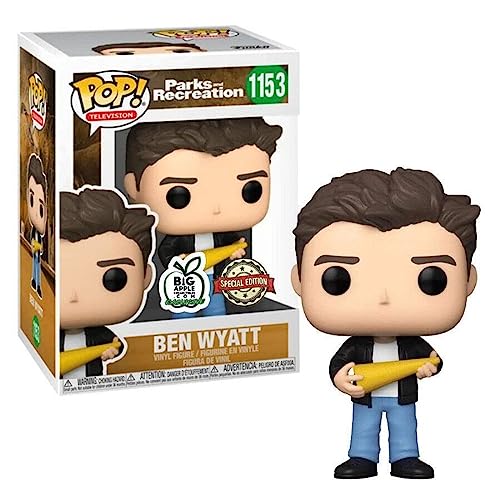 Funko POP! TV: Parks & Rec - Ben Wyatt - 1/6 Odds for Rare Chase Variant - Parks and Recreation - Collectable Vinyl Figure - Gift Idea - Official Merchandise - Toys for Kids & Adults - TV Fans