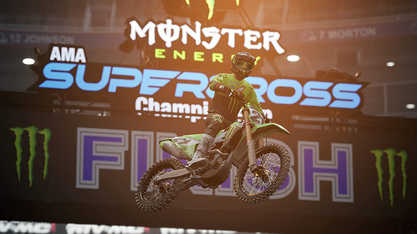 Monster Energy Supercross 6 - The Official Videogame PS4 Includes Thunderstorm Customisation Pack (Exclusive to Amazon.co.uk) PlayStation 4