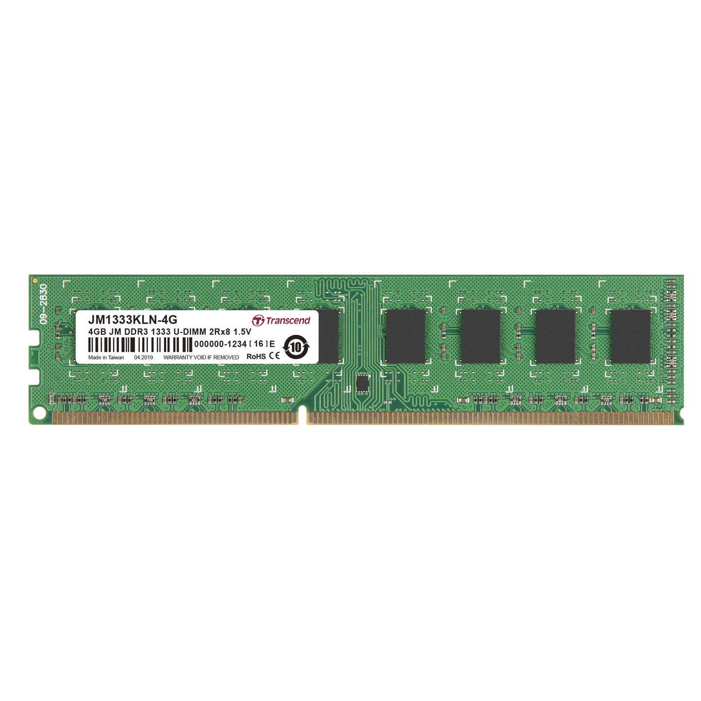 Transcend JetRam DDR3-1333 U-DIMM 4GB