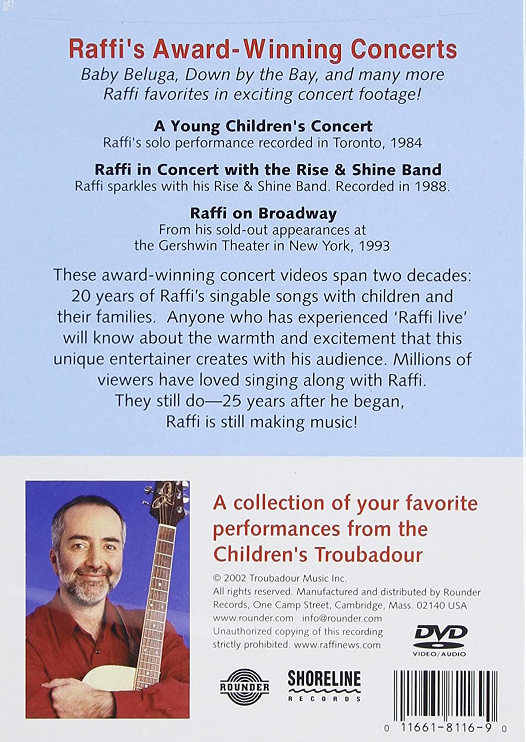 Raffi in Concert