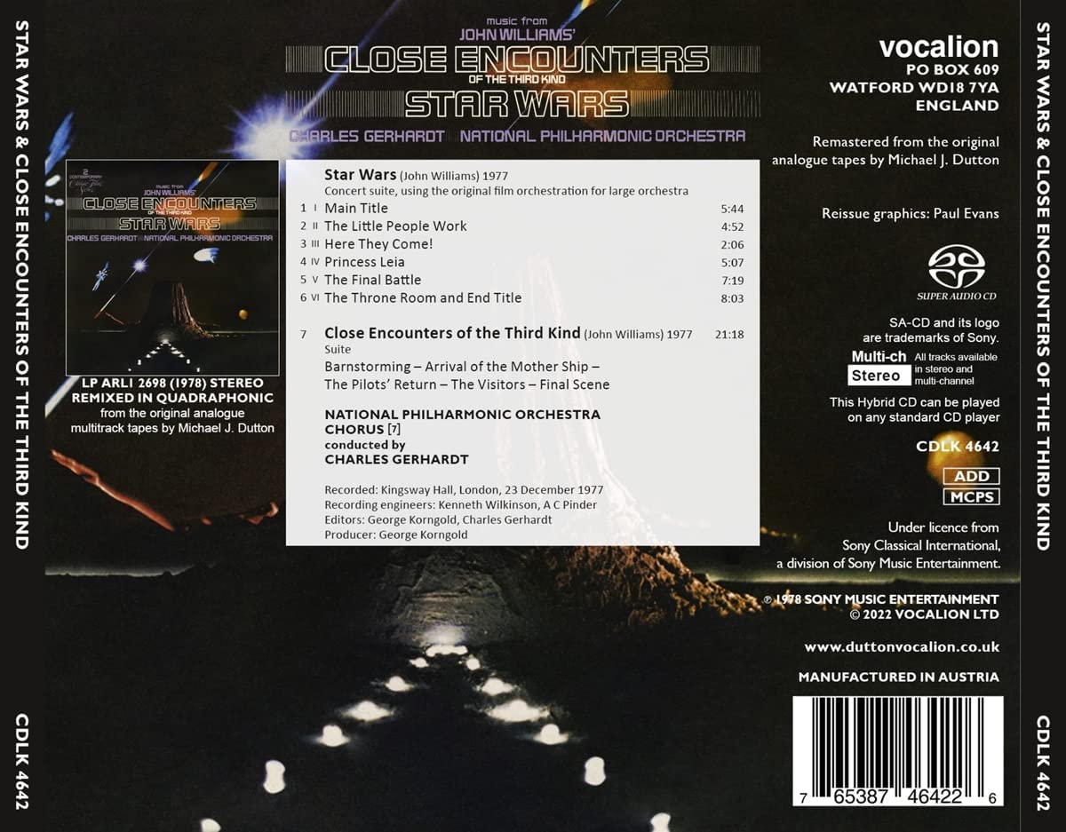 Star Wars/Close Encounters of the Third Kind