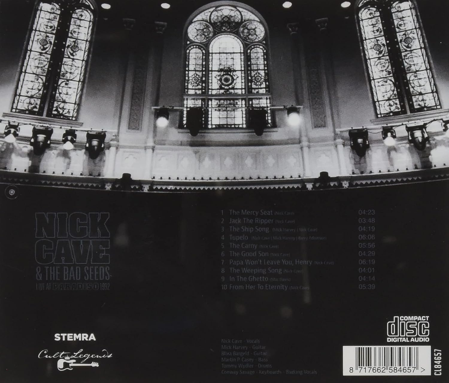 Live in Paradiso 1992