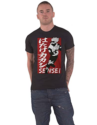 Naruto Shippuden T-Shirt Sensei GroBe L