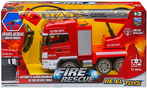 Reel Toys: Fire Department Truck Multifunctional (Modellino Radiocomandato)