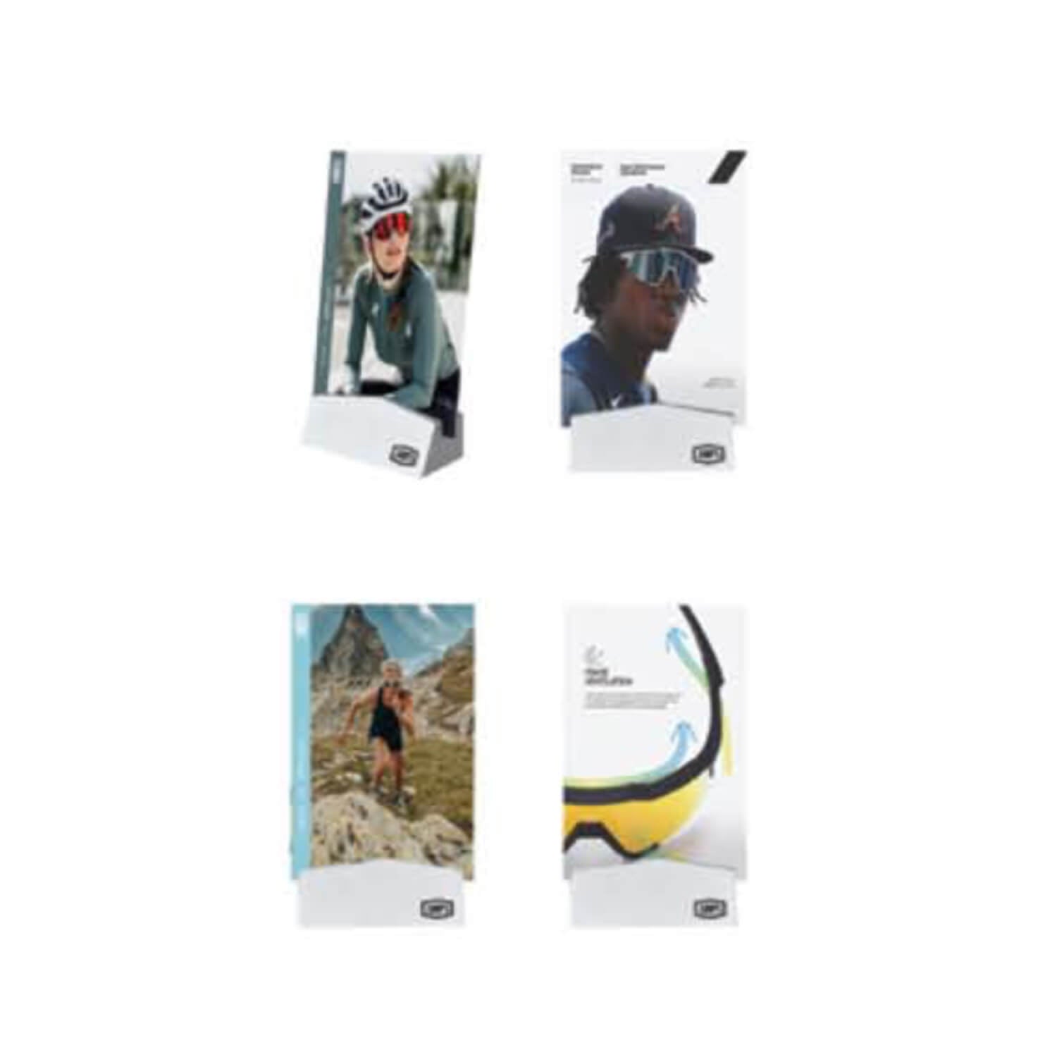 100% Optical A Frame Card Holders