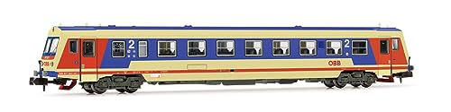 Öbb, 2 X Class 5047 Diesel Railcar, Motor + Dummy, Grey/Blue/Beige Livery With Modern Öbb Logo, Ep. Iv-V