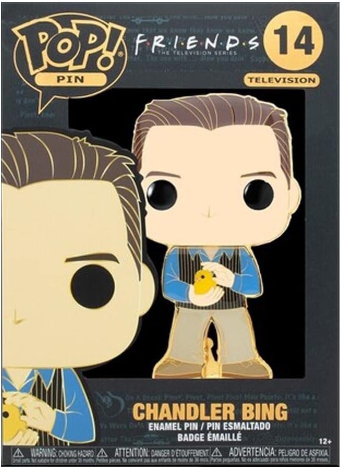 FRIENDS - Pop Large Enamel Pin N° 14 - Chandler D