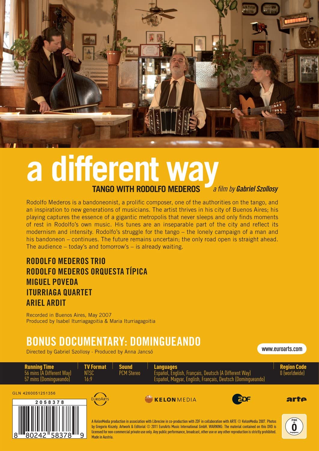 Various: A Different Way (Tango With Rodolfo Mederos)