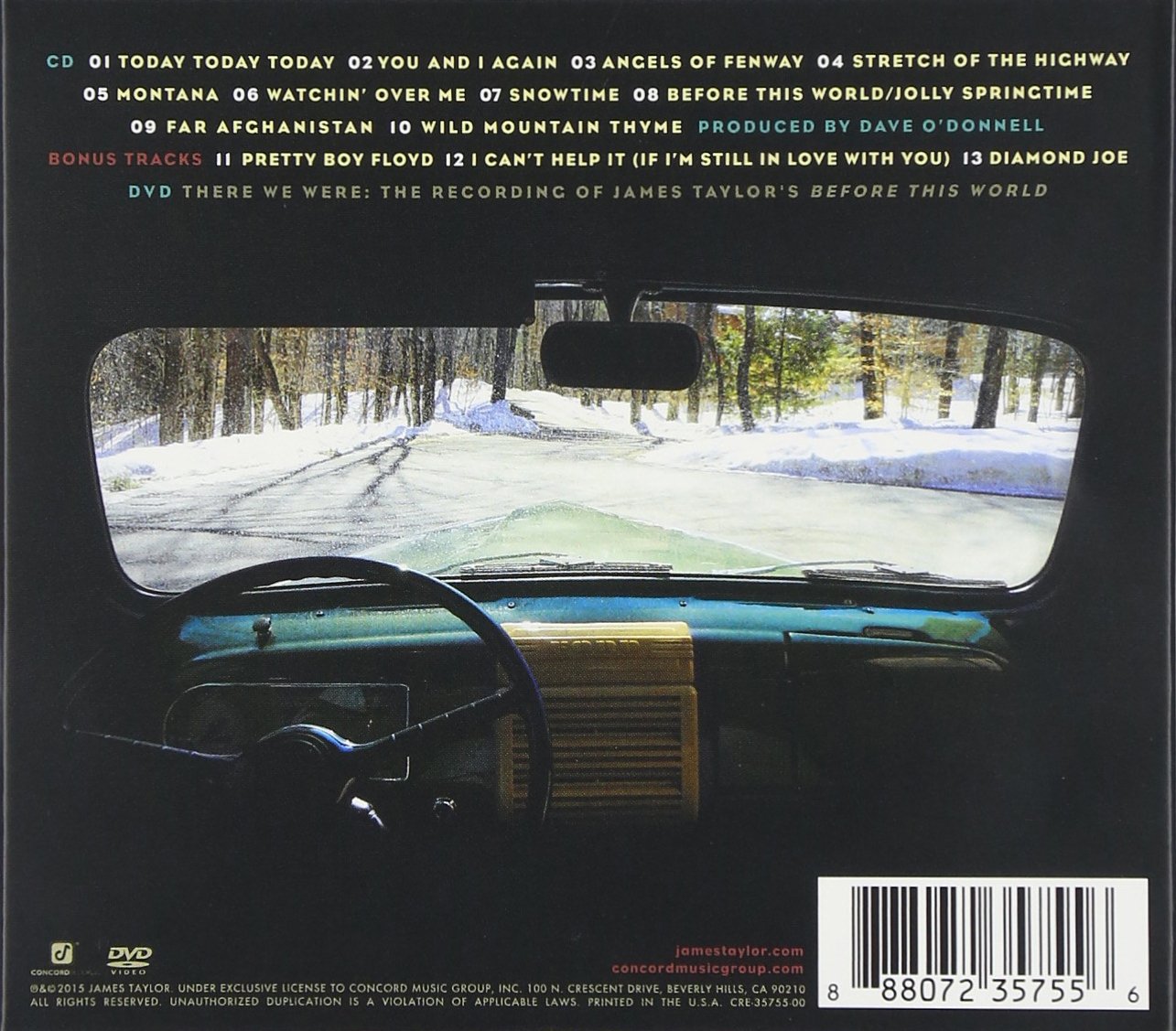James Taylor - Before this world