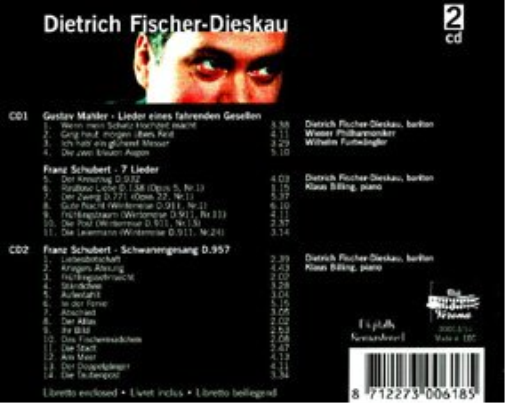 Schubert:Schwangesang/7 Lieder