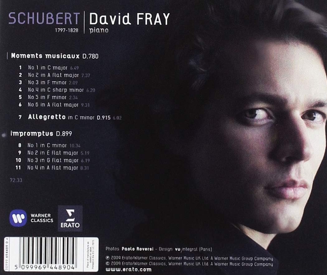 Schubert Impromptus Op.90 Moments Musicaux Allegretto in C minor