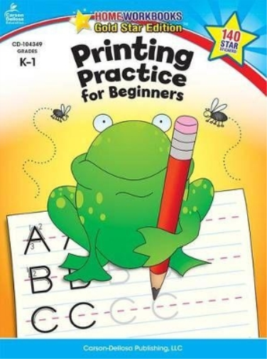 Printing Practice for Beginners, Grades K - 1