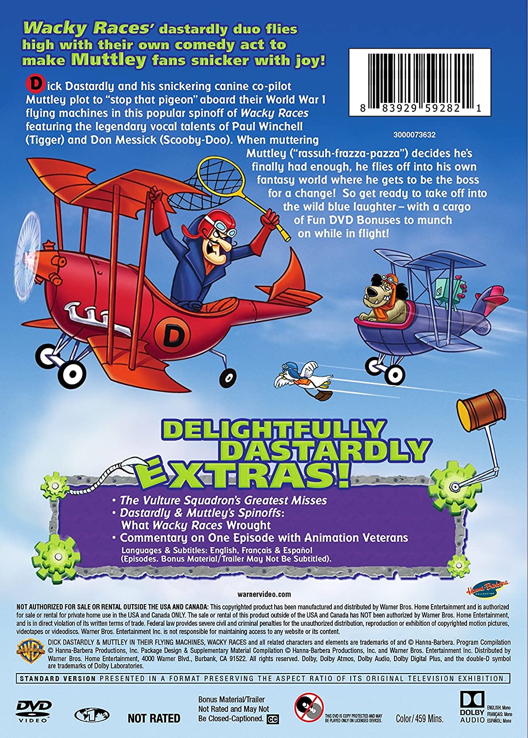 Dastardly & Muttley in their Flying Machines: The Complete Series (Repackaged/DVD)