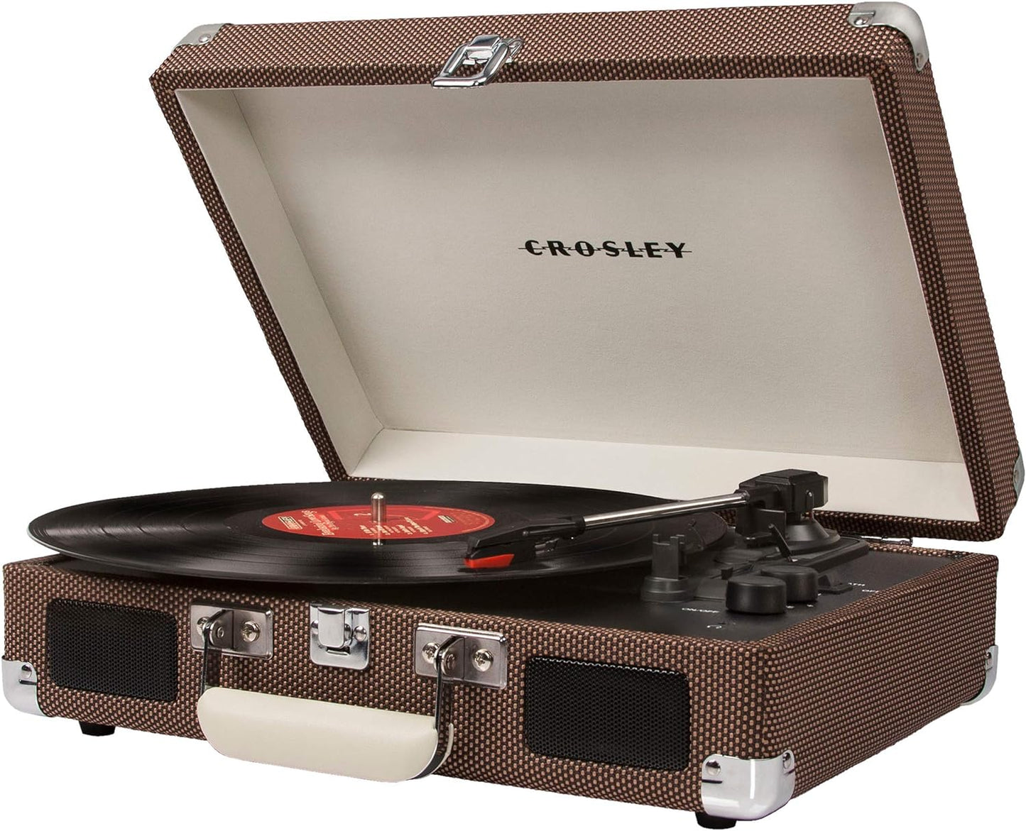 Cruiser Plus Portable Turntable Tweed No