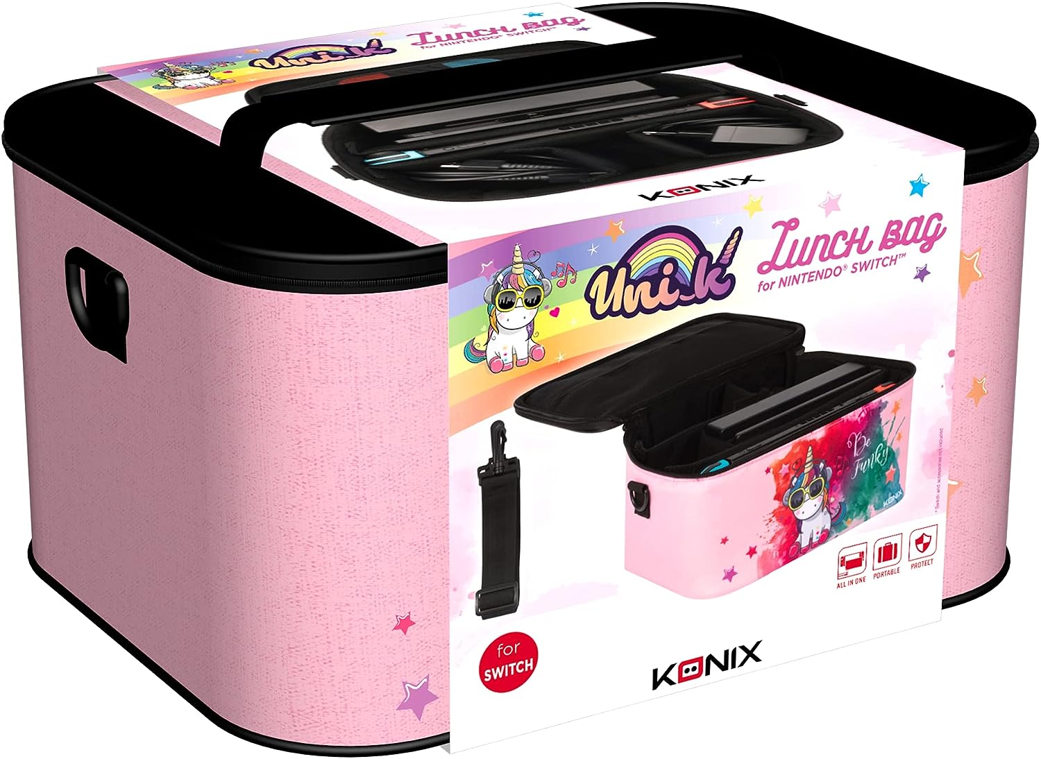 Unik - Nintendo Switch Lunch Bag - Be Funky