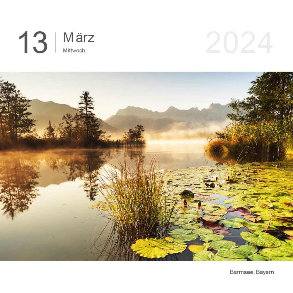 KUNTH Tischkalender TagesabreiBkalender Unterwegs