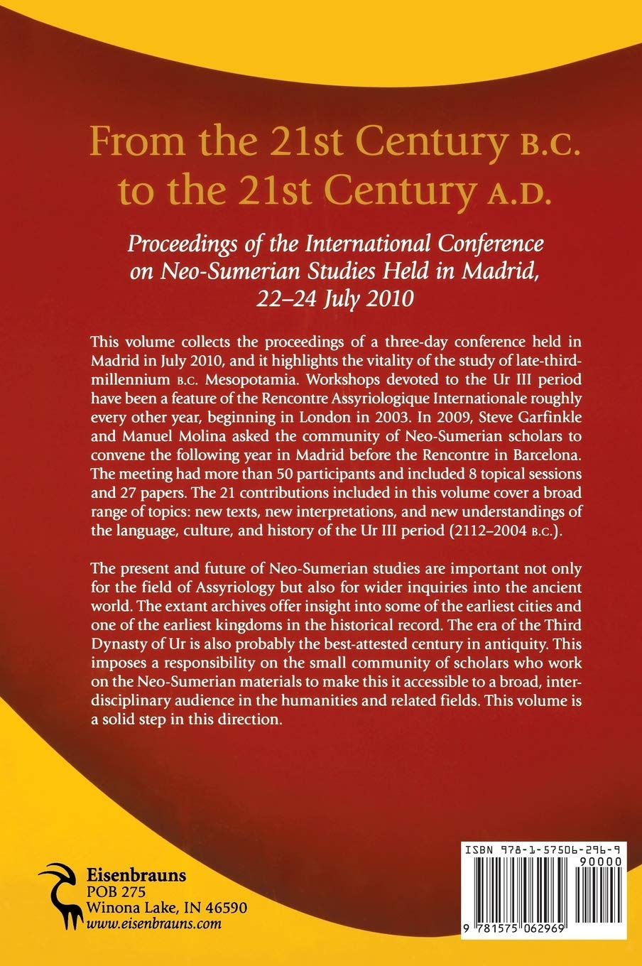 From the 21st Century B.C. to the 21st Century A.D.