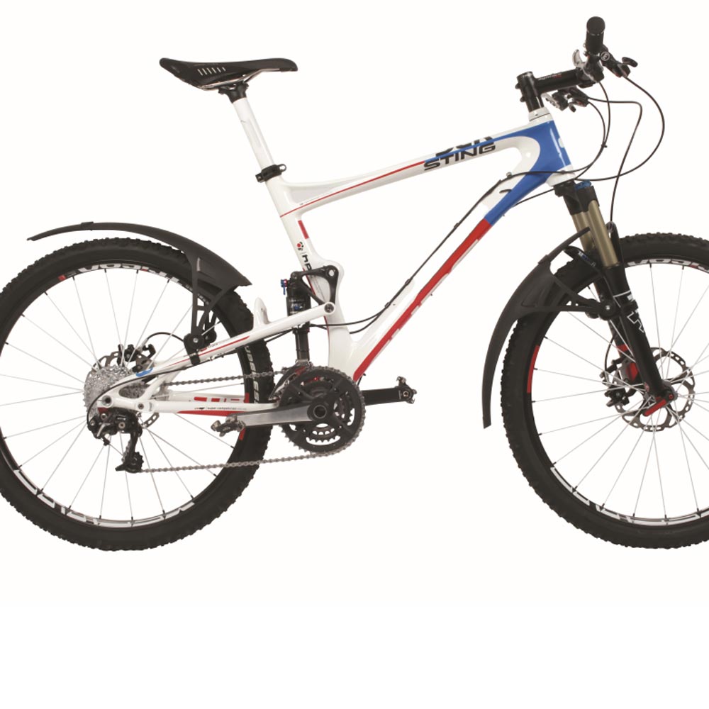 Zefal No-Mud 26" Front or Rear Clip-On cycle bike mudguard