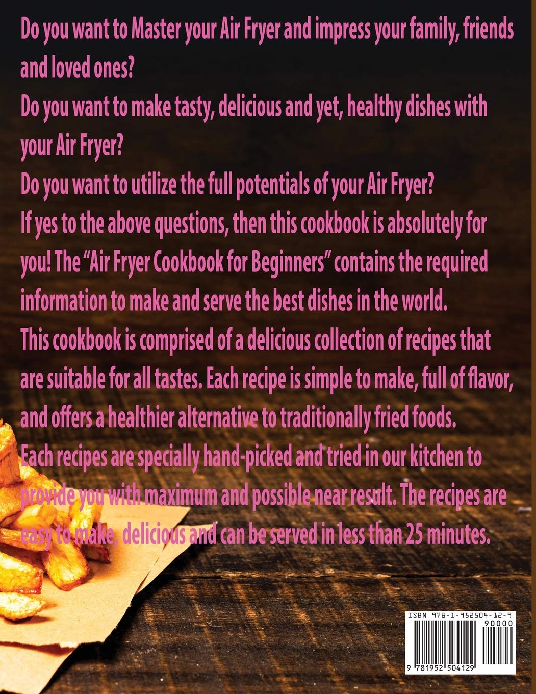 Air Fryer Ckbk For Beginners