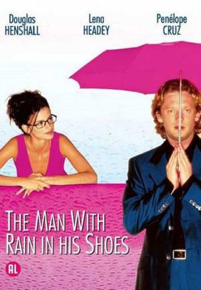 Man with rain in his shoes