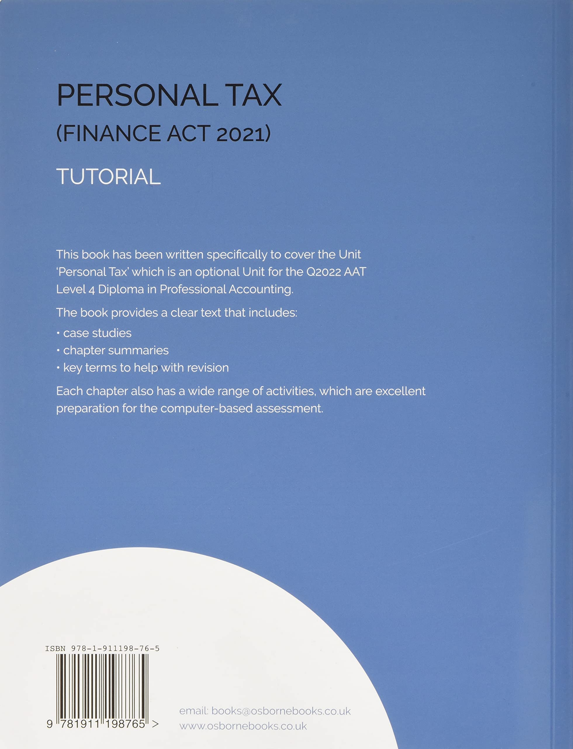 PERSONAL TAX (FA21) TUTORIAL