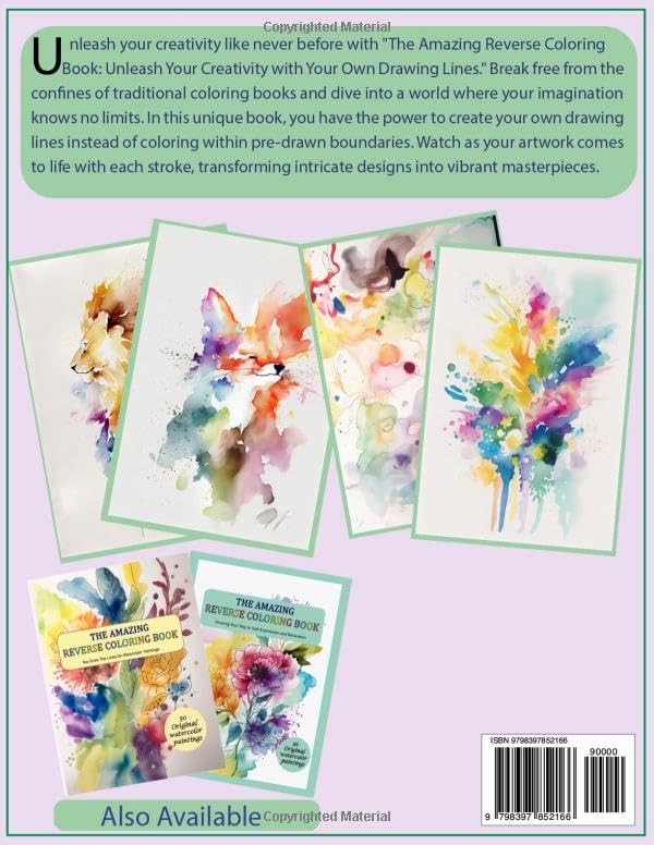 The Amazing Reverse Coloring Book