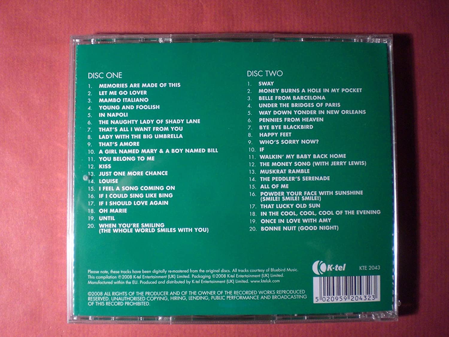 Dean Martin-I Feel A Song Coming-2Cd